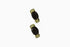 Divya दिव्या | Onyx | Hoop | 18K Vermeil Vergoldung